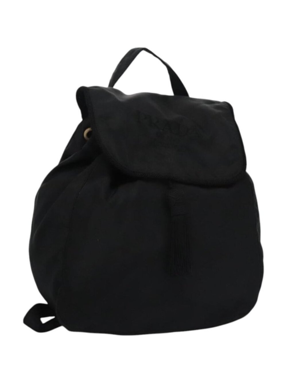 PRADA Backpack Nylon Black